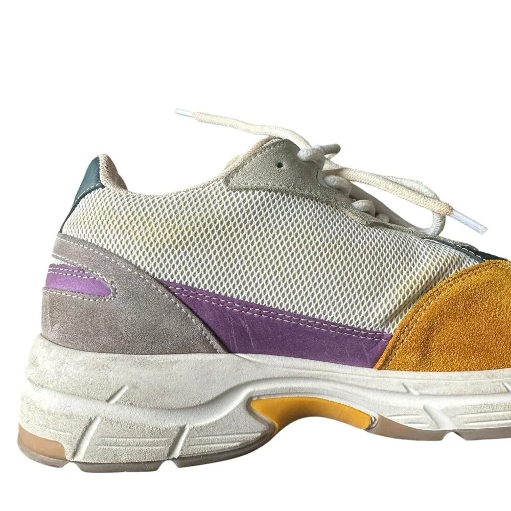 Caval Les Super‎ Nova Sneakers Multicolored Leather Suede Mesh EU 39 Sustainable